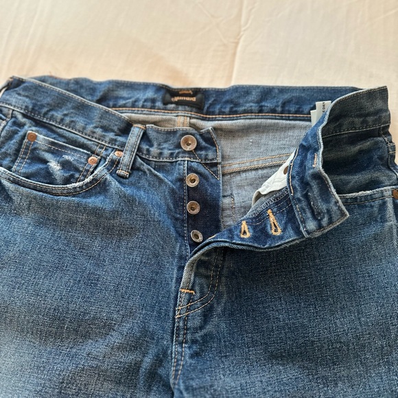 Chimala Vintage Wash Button Fly Jeans | Japanese Denim | Size 28 - Picture 6 of 9
